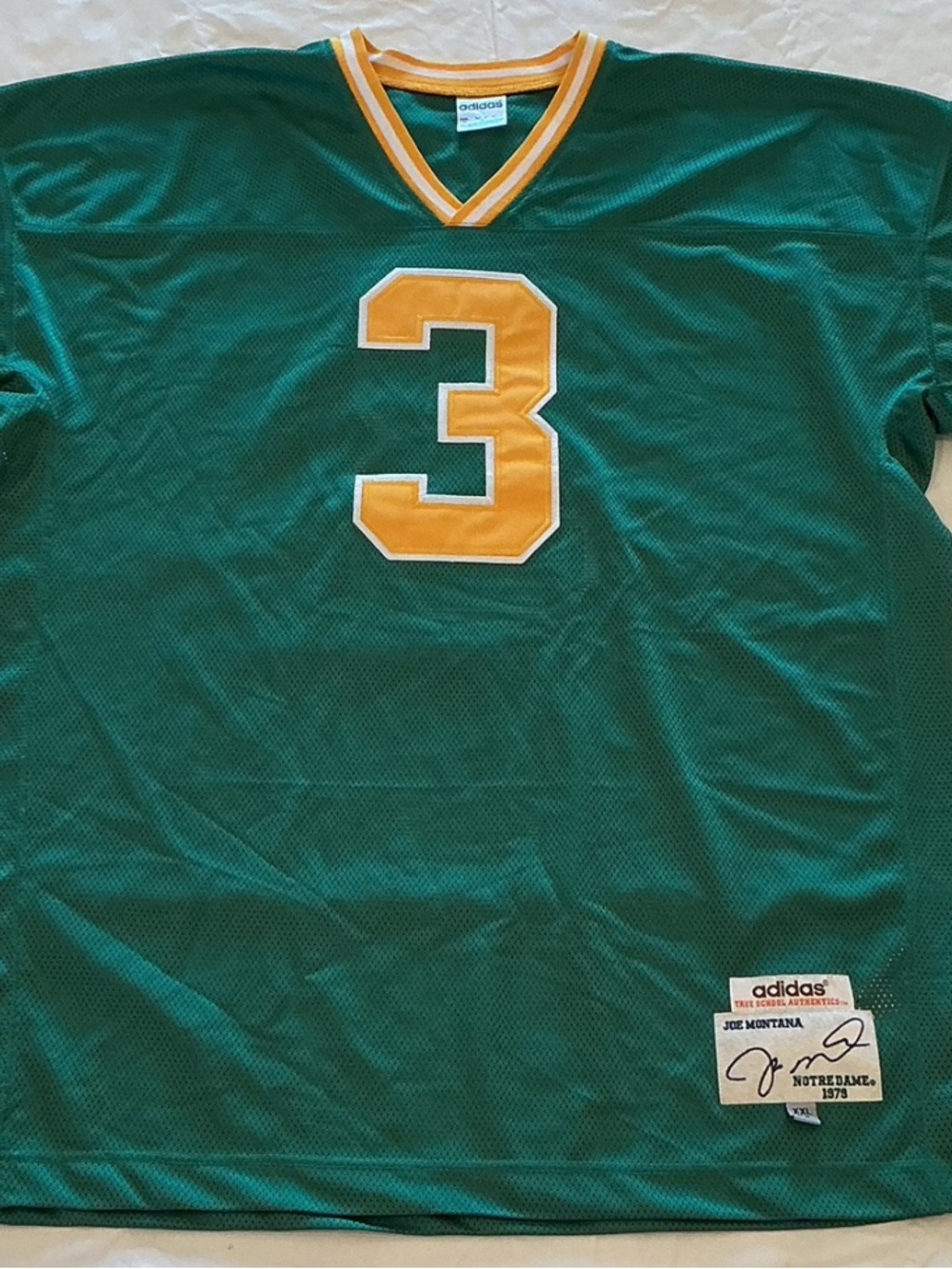 Joe Montana #3 Notre Dame College Throwback Jersey